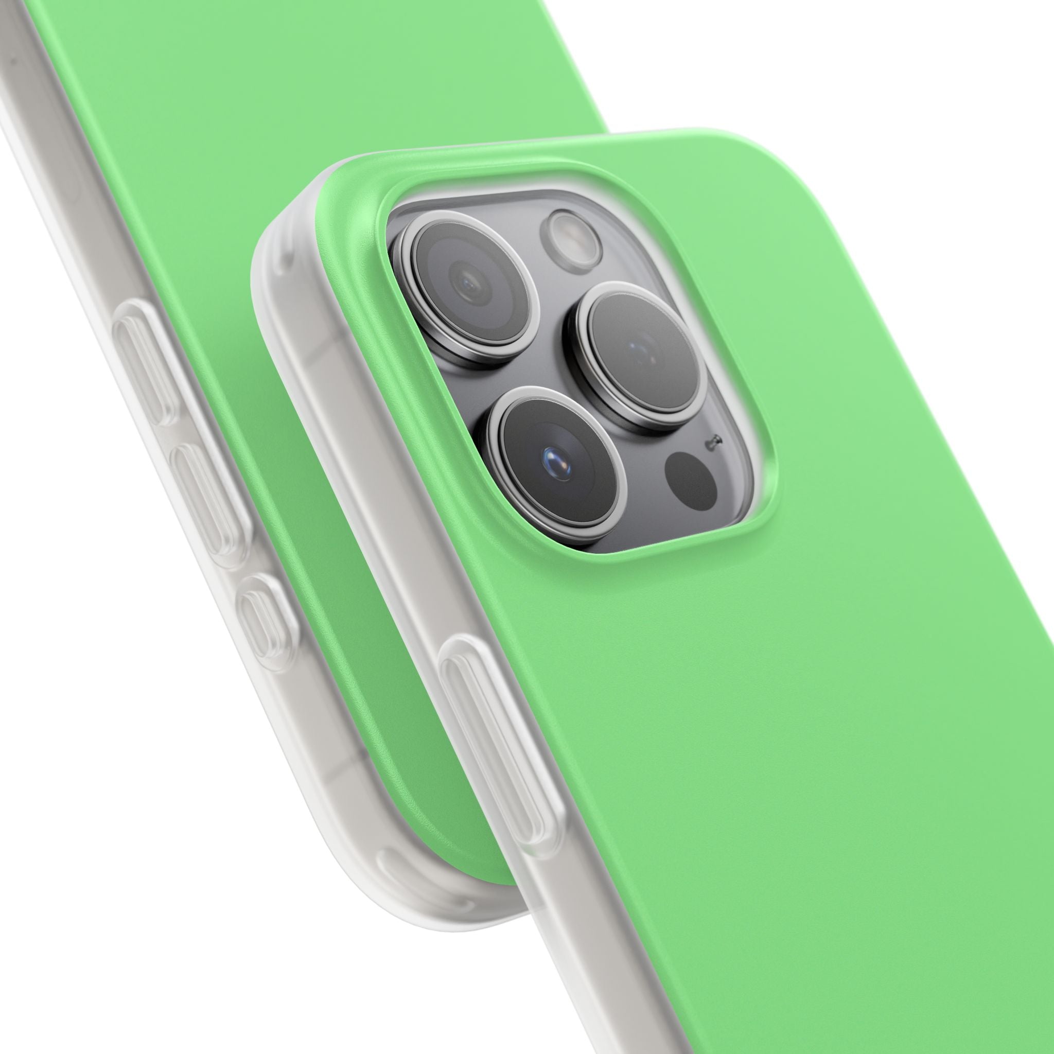 Light Green iPhone 15 - Flexi Phone Case