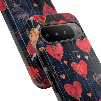 Golden Hearts Network Google Pixel 9 Pro XL Case - Tough
