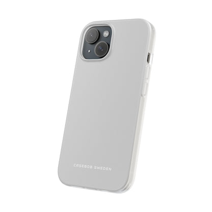 Light Gray iPhone 15 - Flexi Phone Case