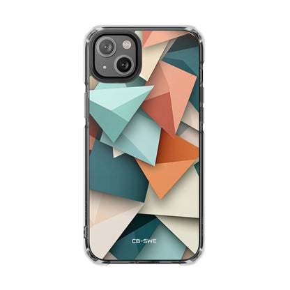 Geometric Color Harmony iPhone Case - Impact