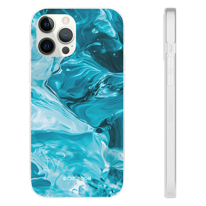 Turquoise Pantone  | Phone Case for iPhone (Flexible Case)