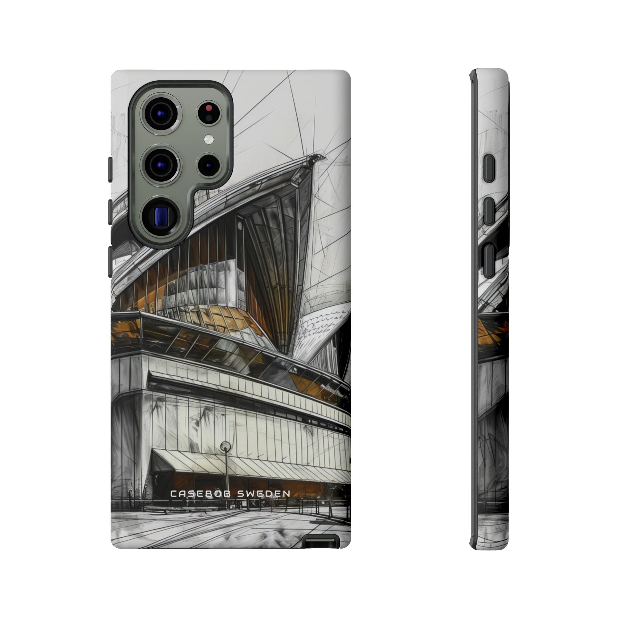 Architectural Curves in Line Formation Samsung S23 - Tough Phone Case