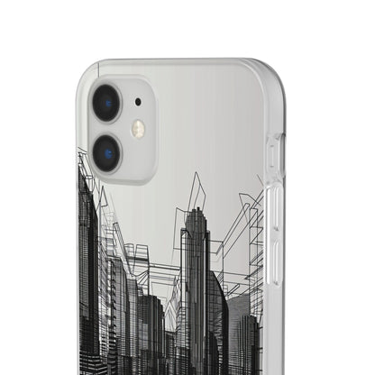 Urban Wireframe | Flexible Phone Case for iPhone