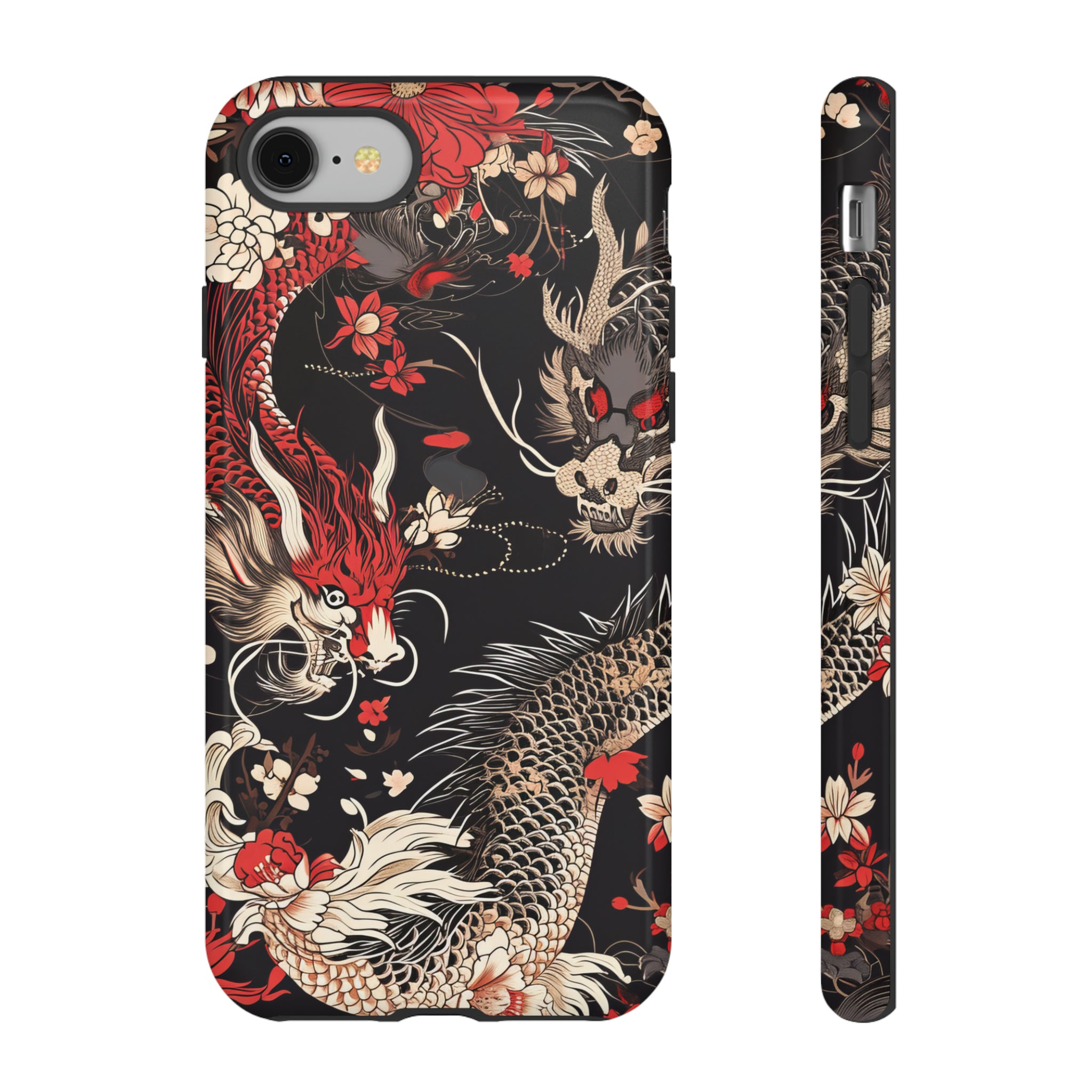 Oni Demons & Sacred Symbols - Protective Phone Case