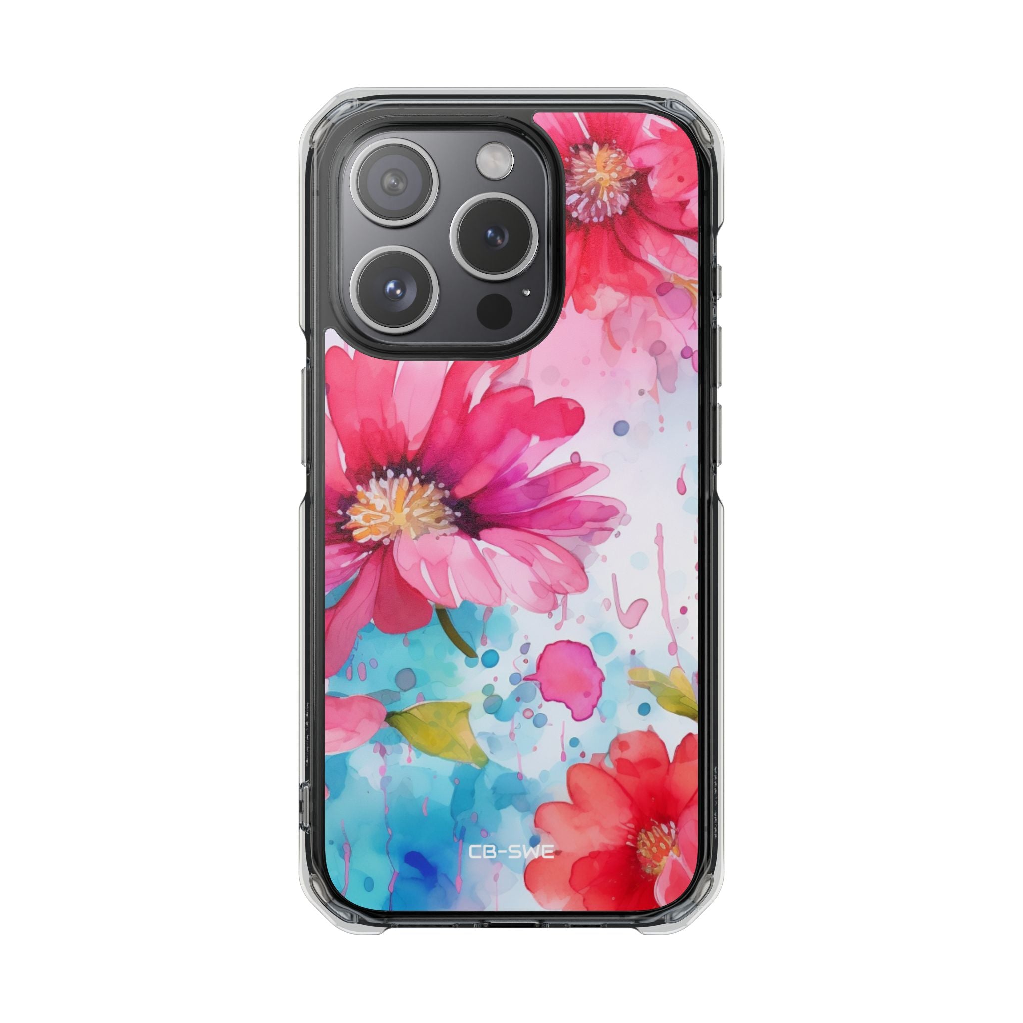 Vibrant Floral Dance iPhone Case - Impact