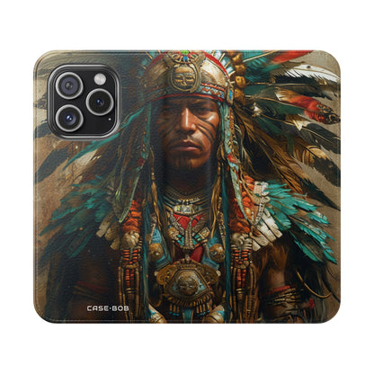 Veervogel Wachter - iPhone 15 Pro Case - Portemonnee