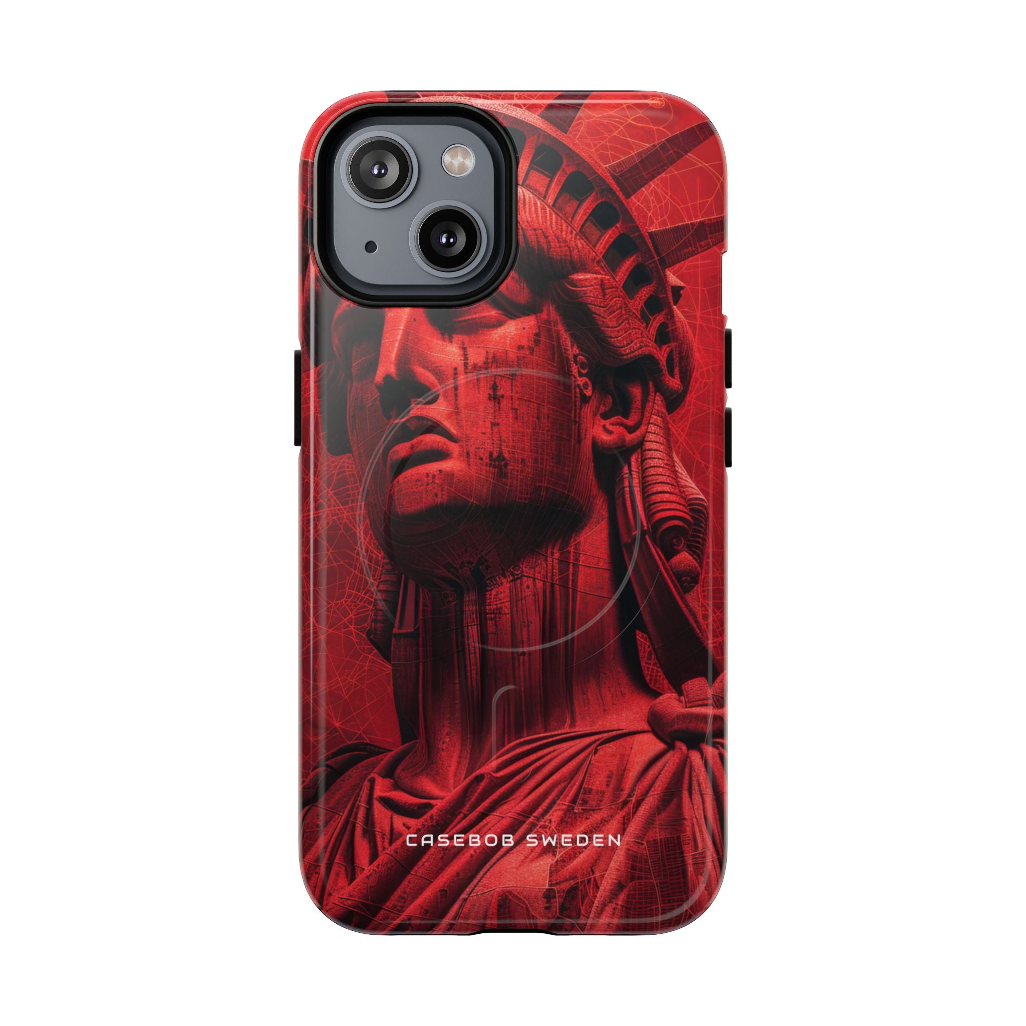 Zen Red Liberty Vision iPhone 14 | Tough+ Phone Case