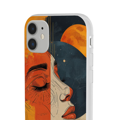 Celestial Duality | Flexible Phone Case for iPhone