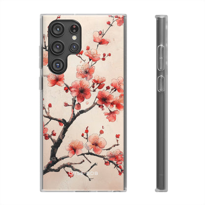 Blossom Shadow Samsung S22 Ultra Case - Soft