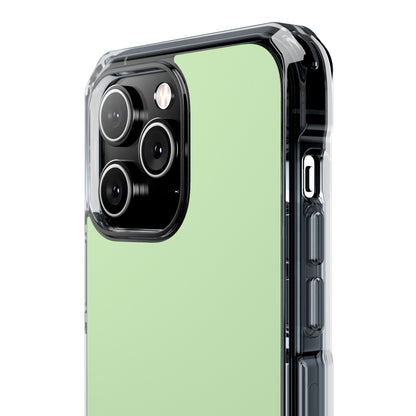 Tea Green - Clear Impact Case for iPhone