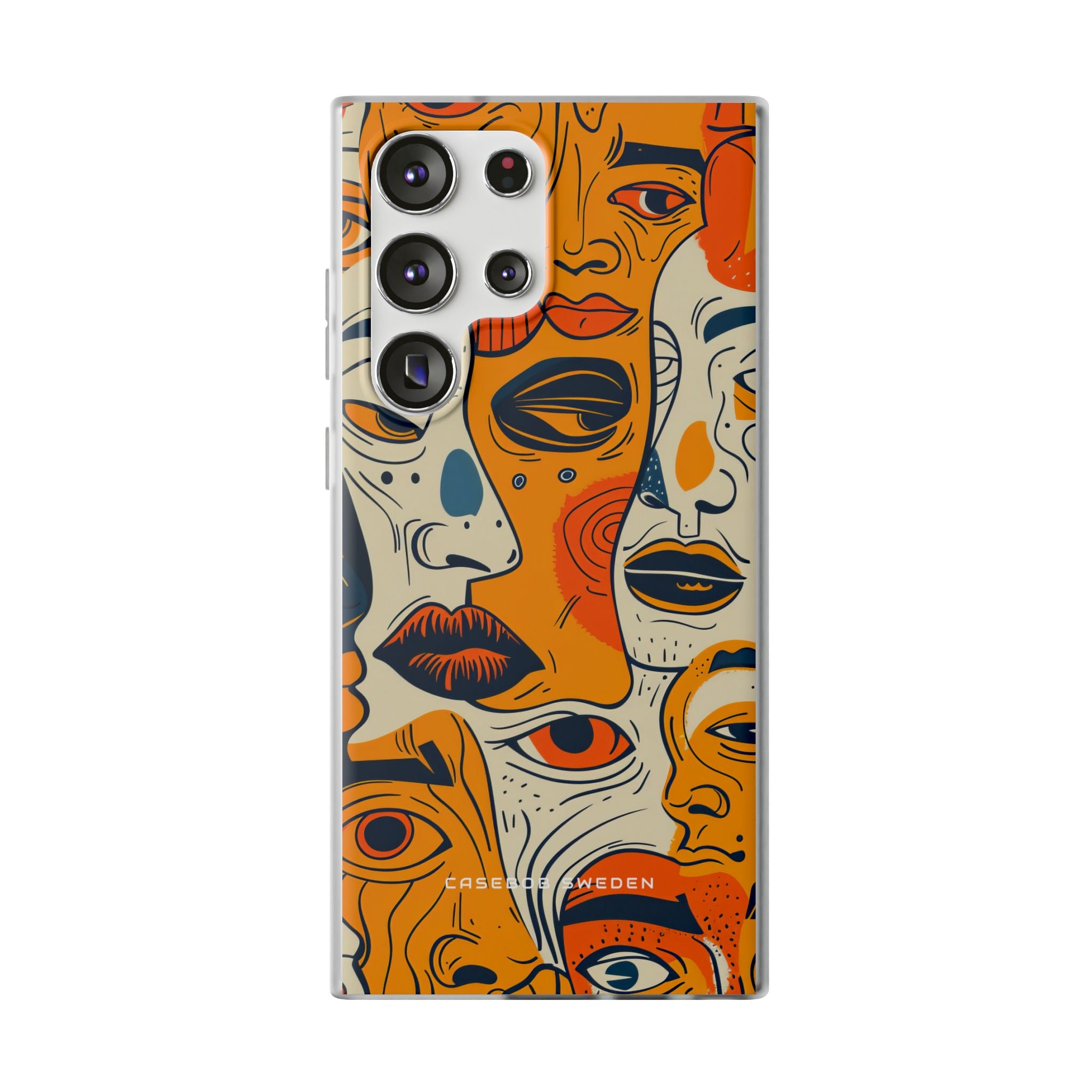 Gradient Face Mosaic Samsung S23 - Flexi Phone Case