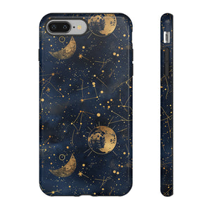 Celestial Zodiac Whispers - Protective Phone Case