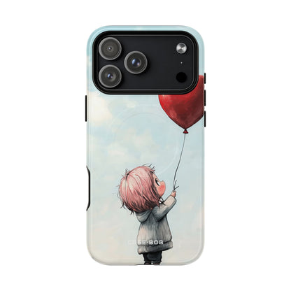 Heart Balloon Glow iPhone 17 Pro Max Case - Tough+