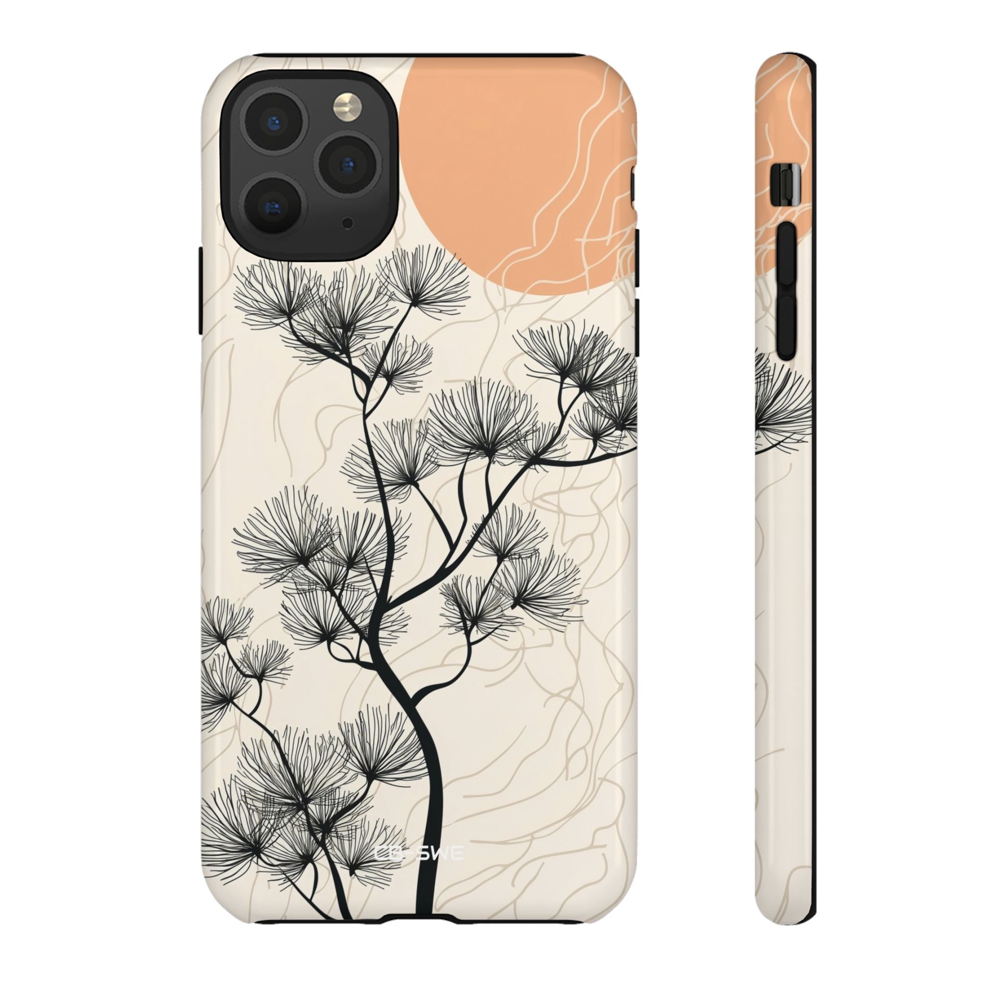 Gentle Sun Embraces Tree - iPhone Case