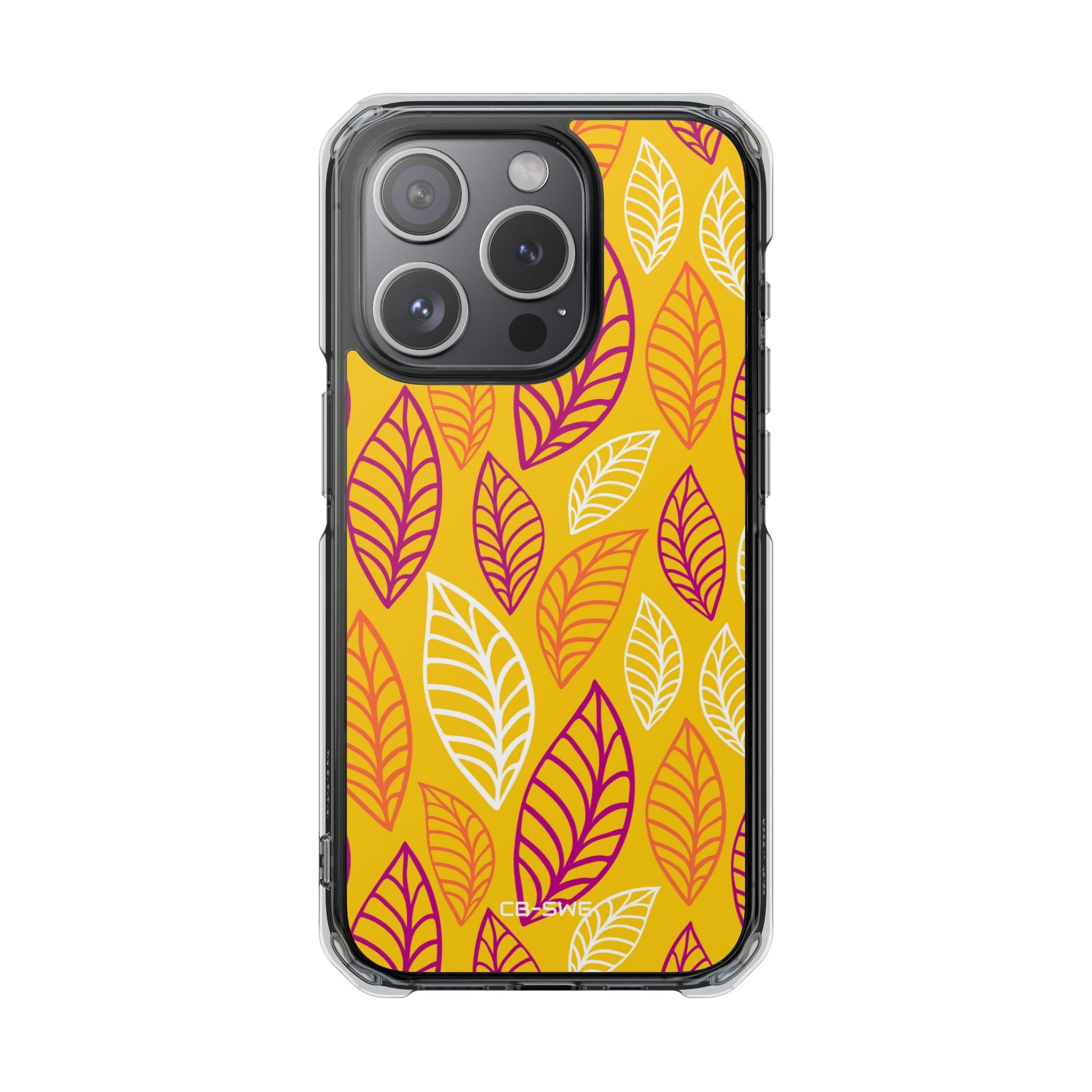 Vibrant Leaf Symphony iPhone Case - Impact