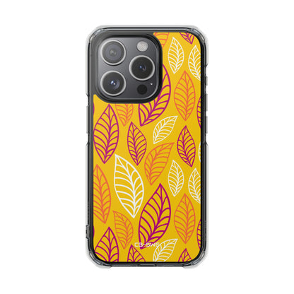 Vibrant Leaf Symphony iPhone Case - Impact