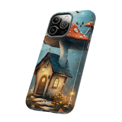 Mushroom House Glows - iPhone Case