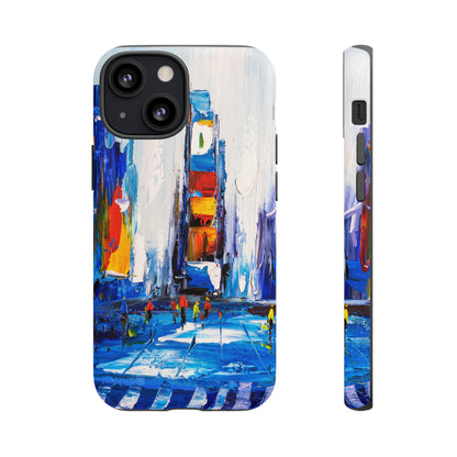 Oil Painting - City View of New York - Protective Phone Case