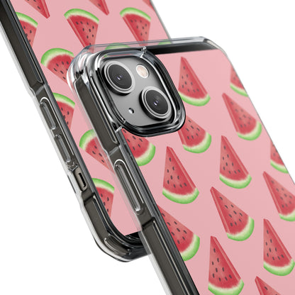 Watermelon Slices Dance iPhone Case - Impact