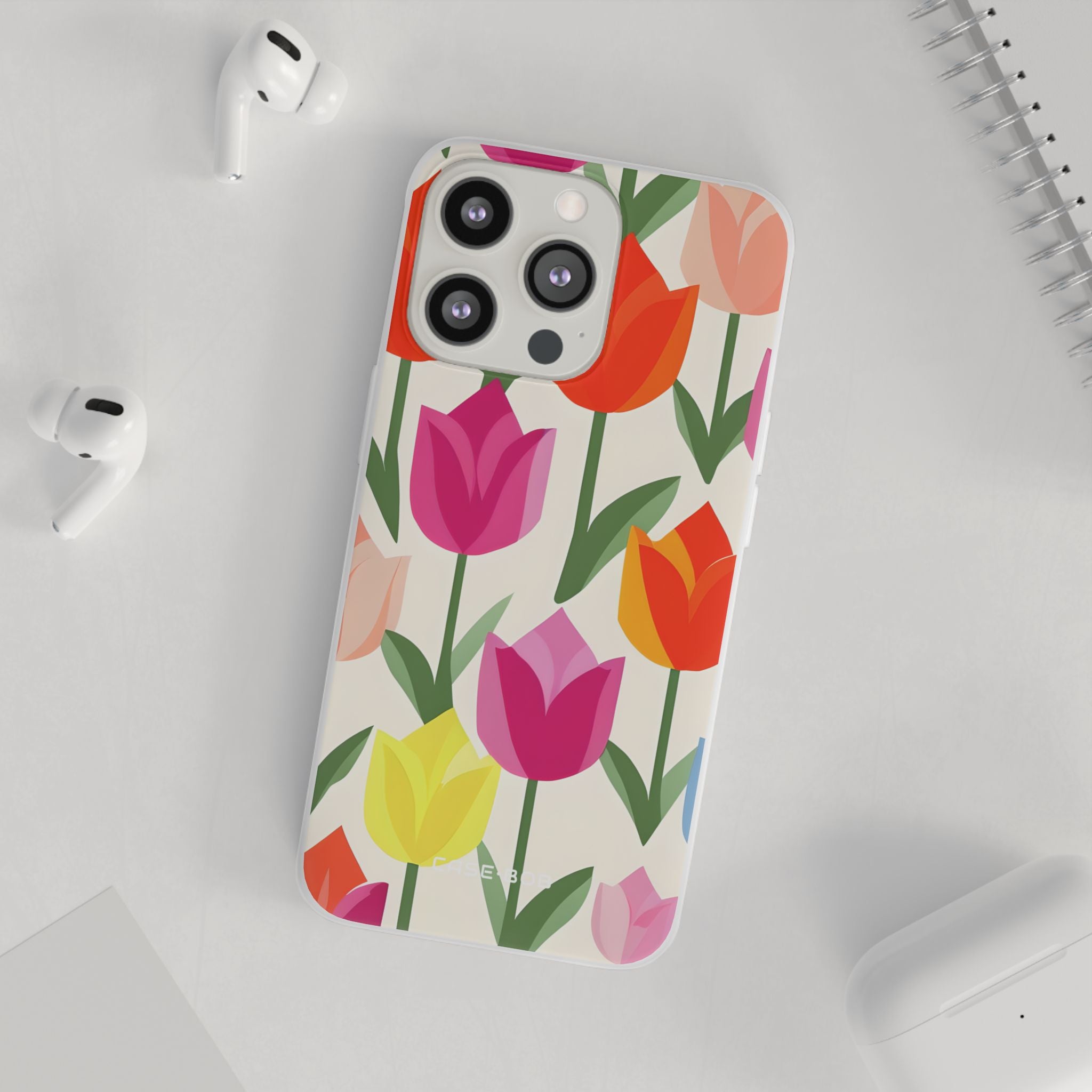 Tulip Harmony Green iPhone 13 Pro - Soft Case