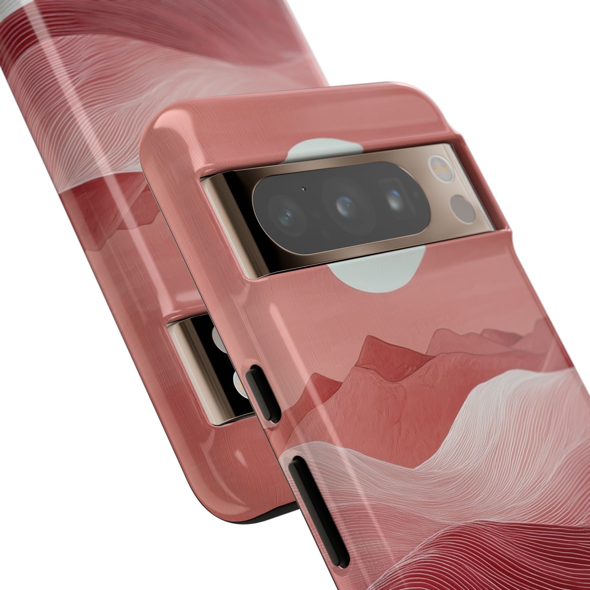 White Orb Dunes Google Pixel 8 Pro Case - Tough