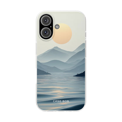 Golden Horizon iPhone 16 Case - Soft