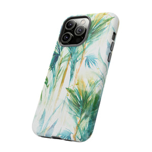 Watercolor Tropical Trees - Protective Phone Case