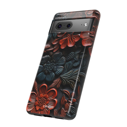 Sculpted Floral Elegance - Google Pixel Case