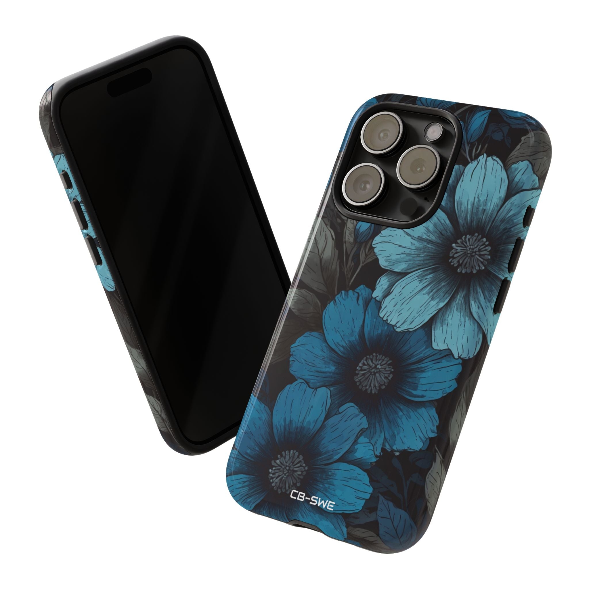 Flower Embrace Depth - iPhone Case