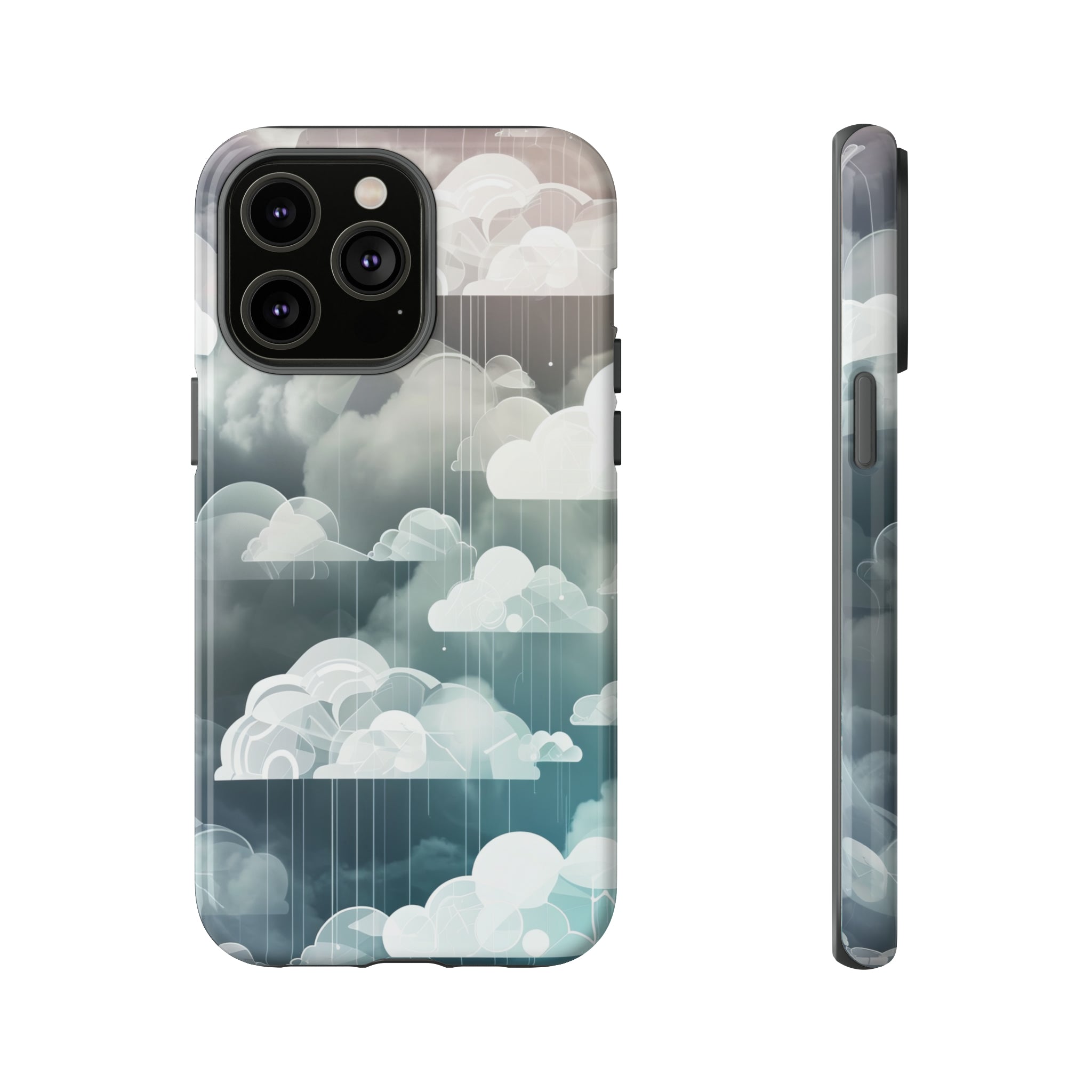 Cloud Horizon: Computing Gradient - Protective Phone Case