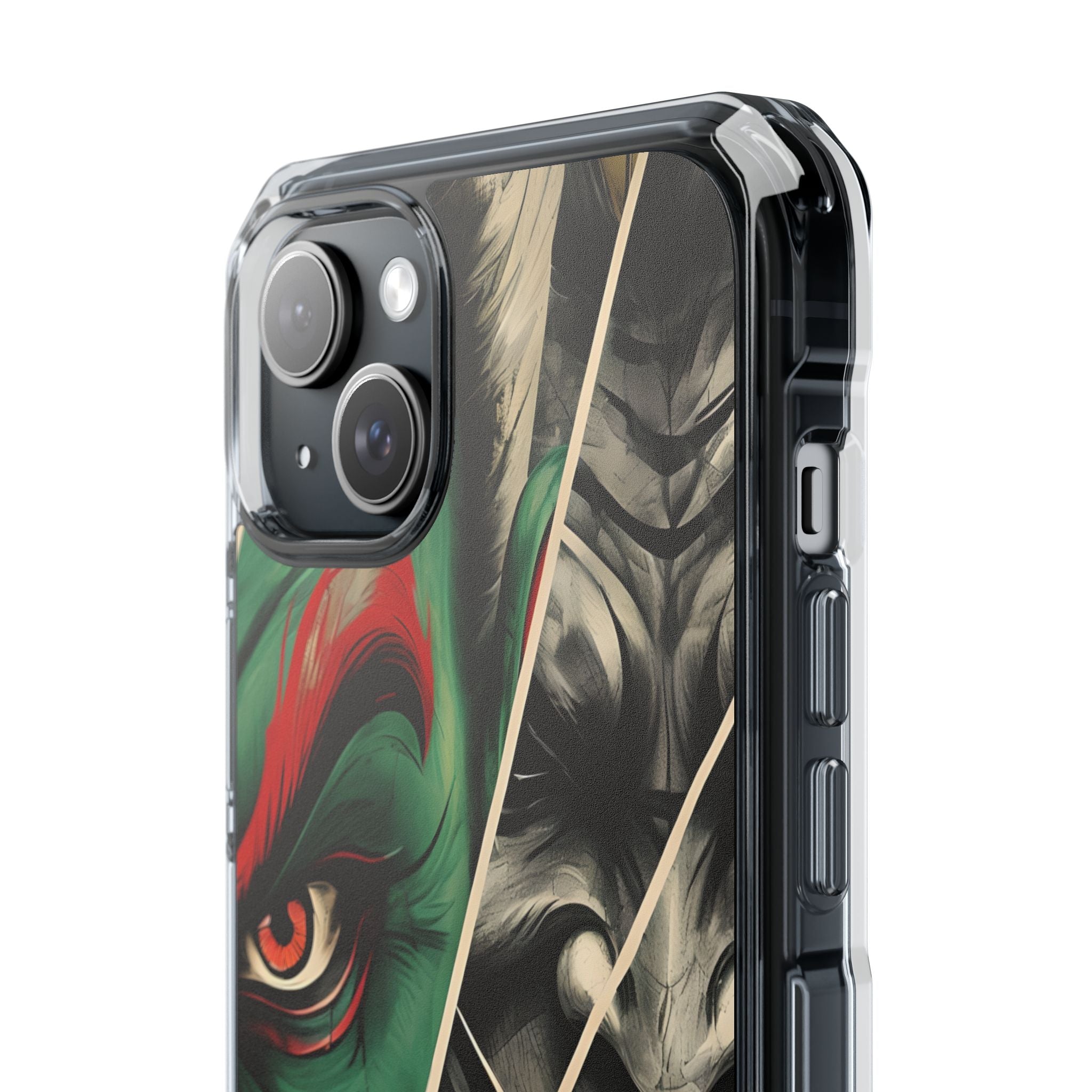 Demonic Panels Clash iPhone Case - Impact