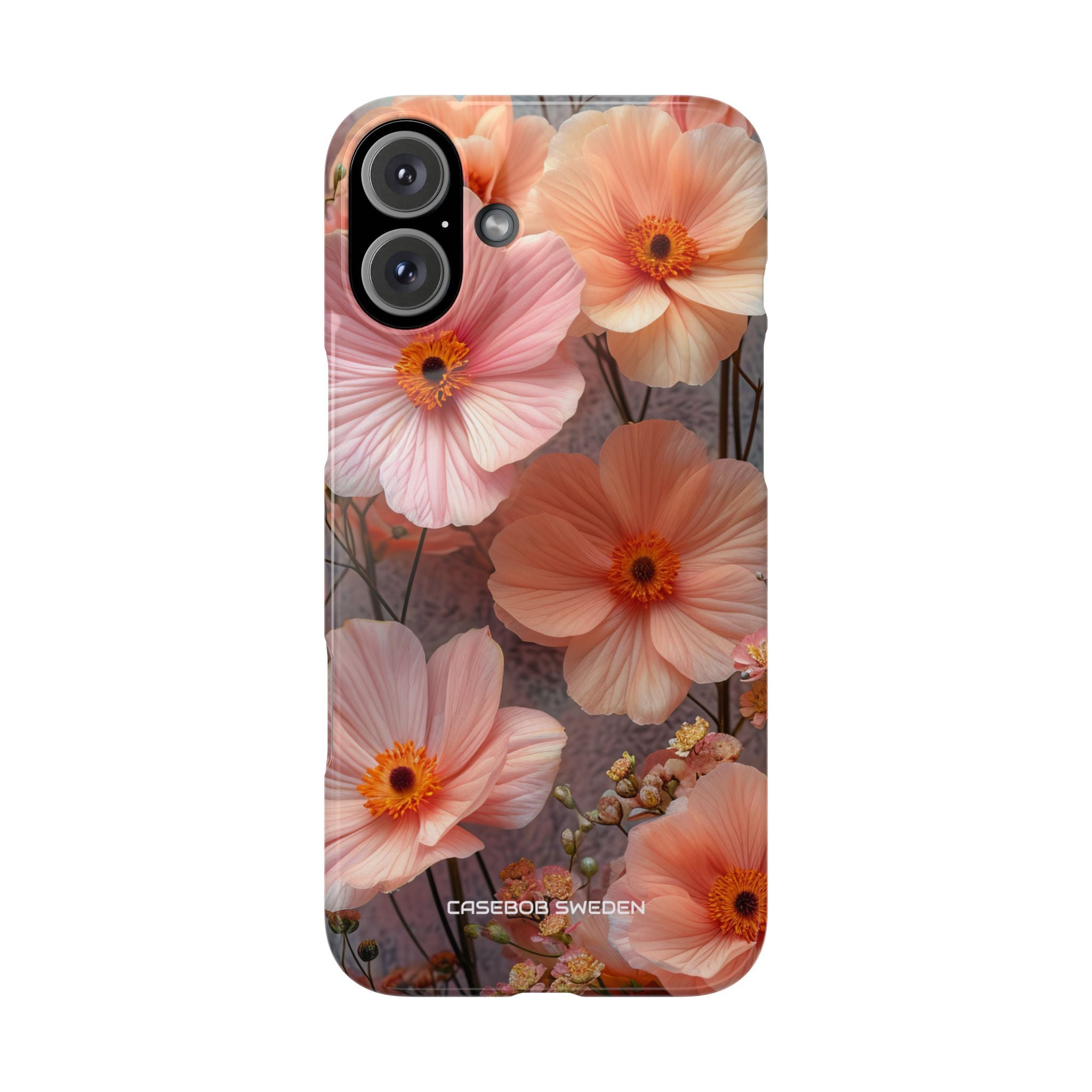 Serene Botanical Blooms - Slim iPhone 16 Phone Case