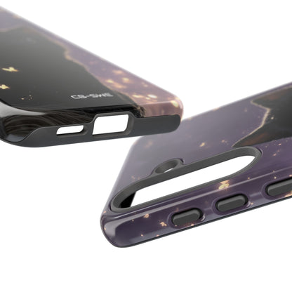 Whimsical Cat Soars - Samsung Case