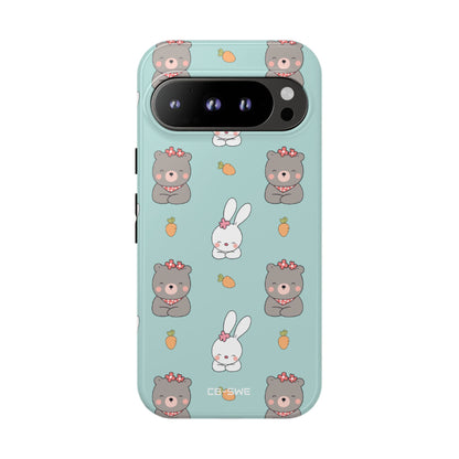 Bunnies Gather Carrots - Google Pixel Case