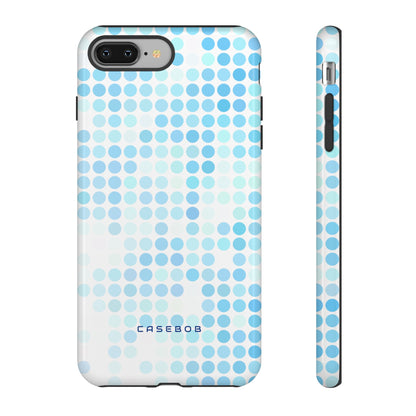 Blue Pixels - Protective Phone Case