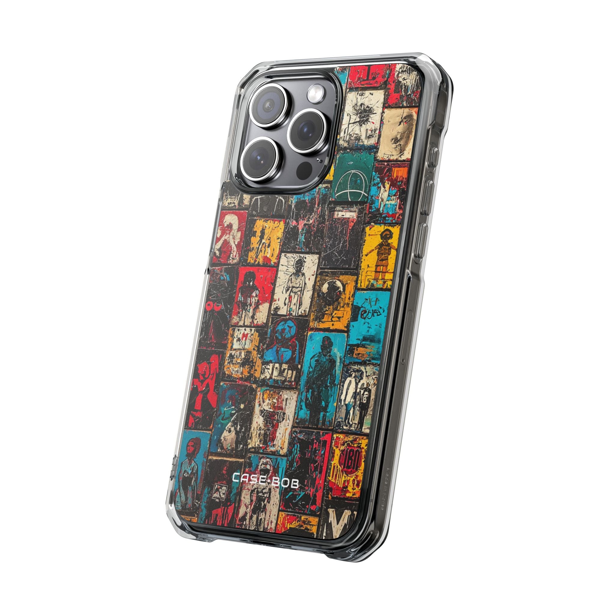 Figured Grid iPhone 15 Pro Max Case - Impact