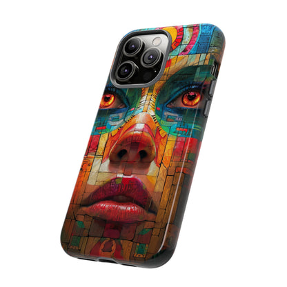 Cultural Geometric Treasures - Protective Phone Case