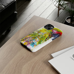 Colorful Parrot - Protective Phone Case