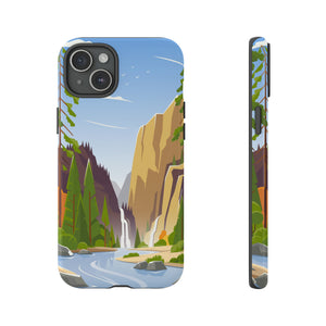 Waterfall at National Park - Protective Phone Case