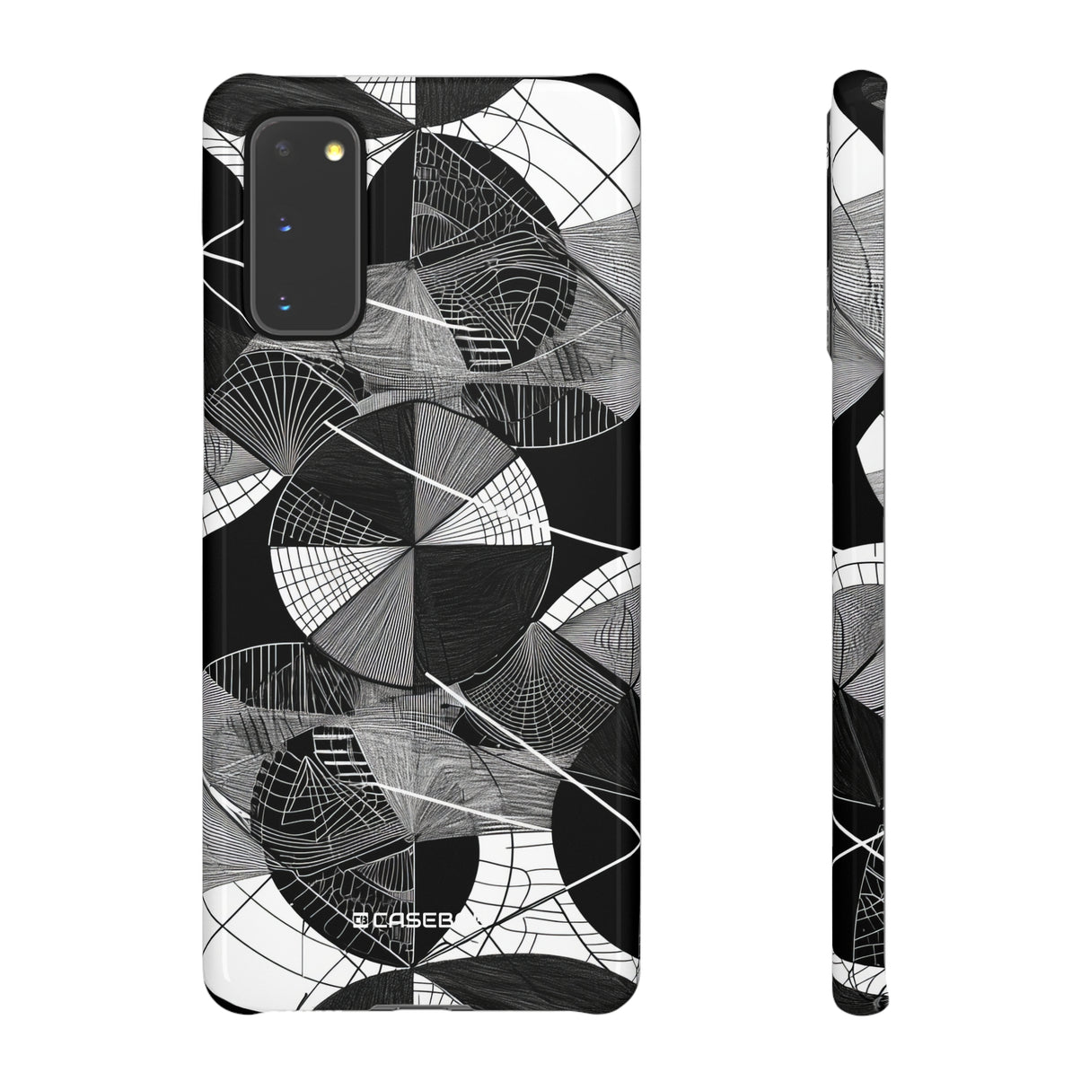 Geometric Elegance | Slim Phone Case for Samsung