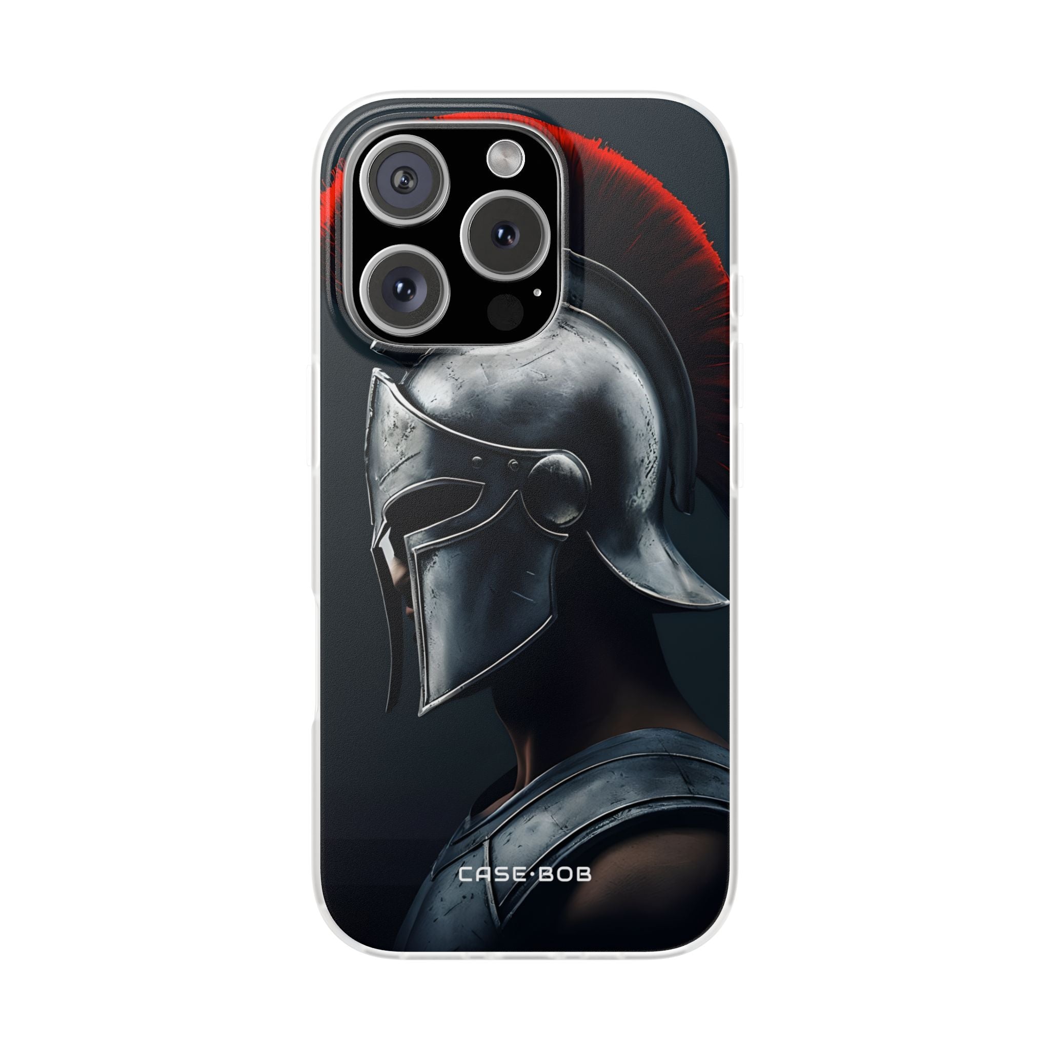 Silver Centurion iPhone 16 Pro Case - Soft