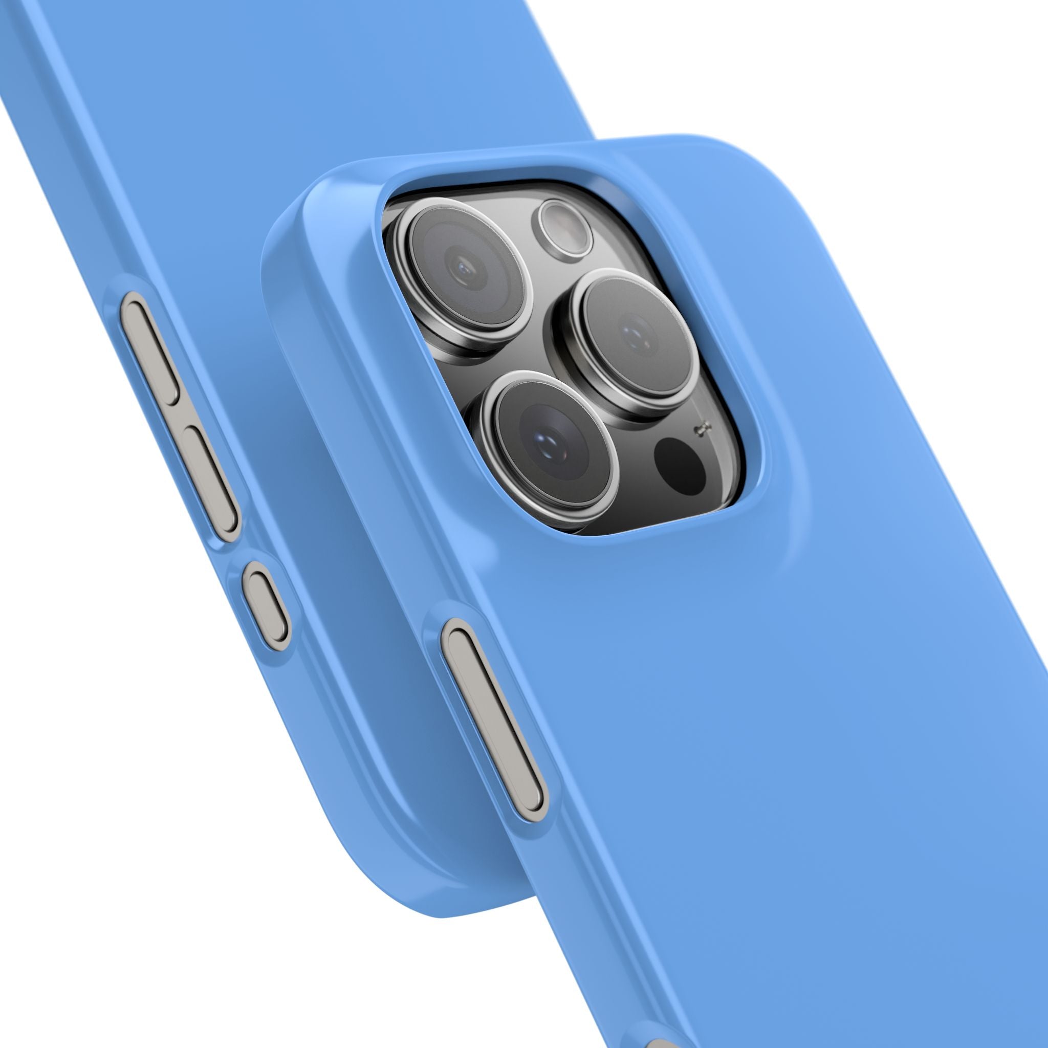 French Sky Blue - Slim iPhone 16 Phone Case