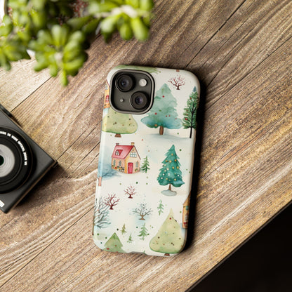Winter Wonderland Appears - iPhone Case