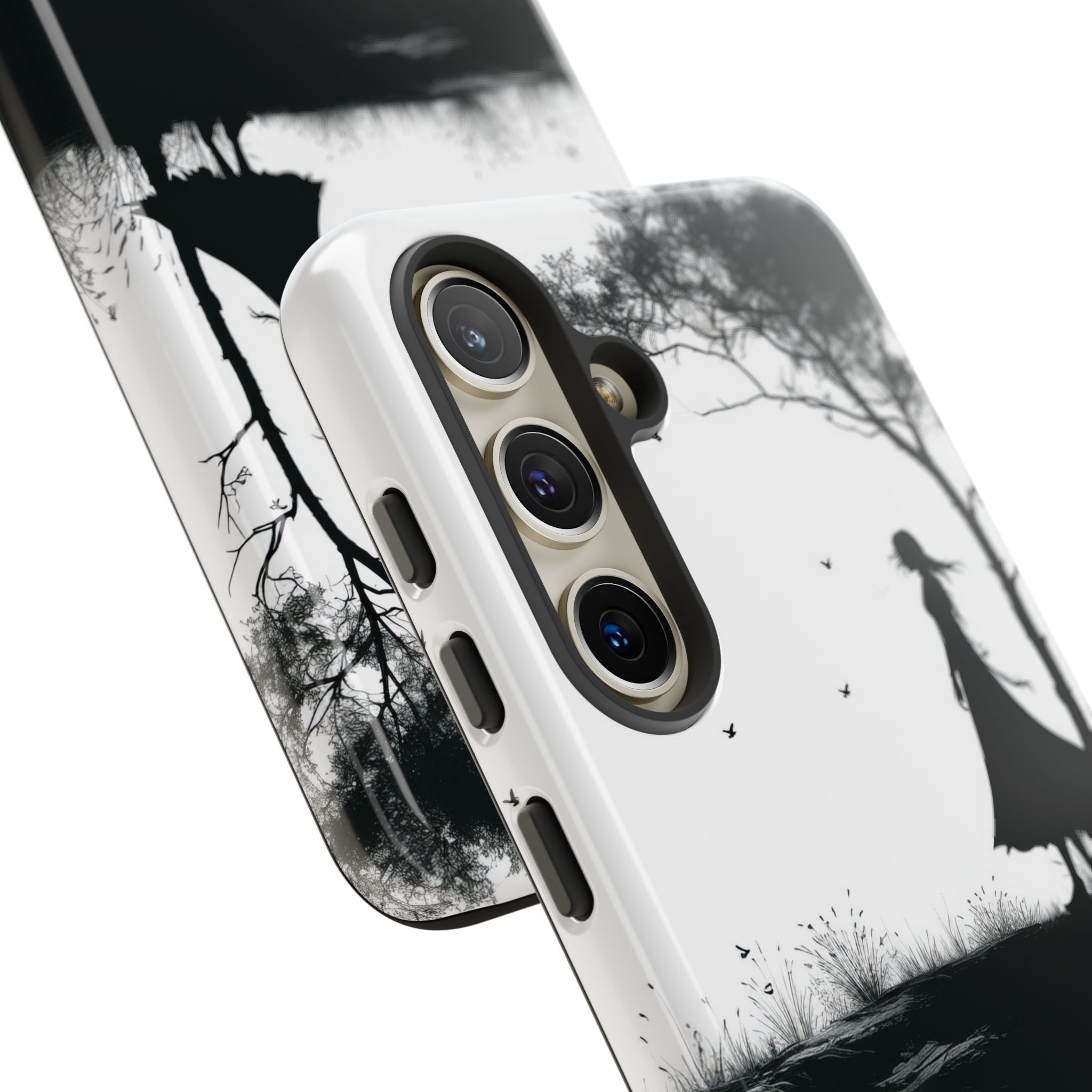 Cliffside Silhouette Samsung S24 Case - Tough