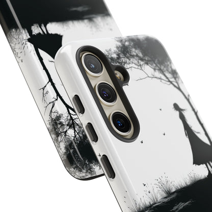 Cliffside Silhouette Samsung S24 Case - Tough