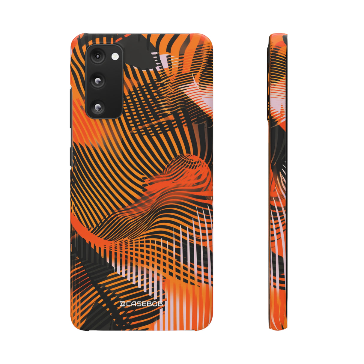 Pantone Tangerine Design | Handyhülle für Samsung (Slim Case)