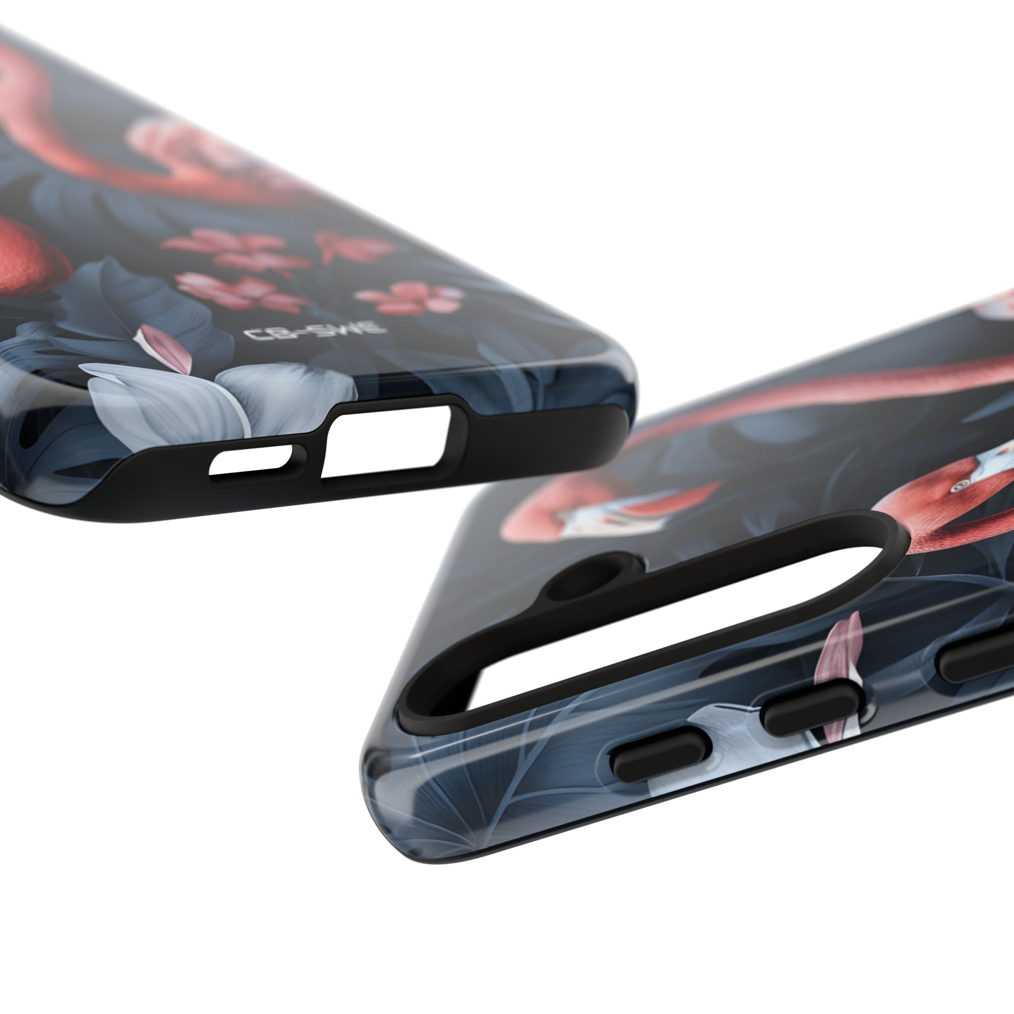 Flamingos Embrace Nature - Samsung Case