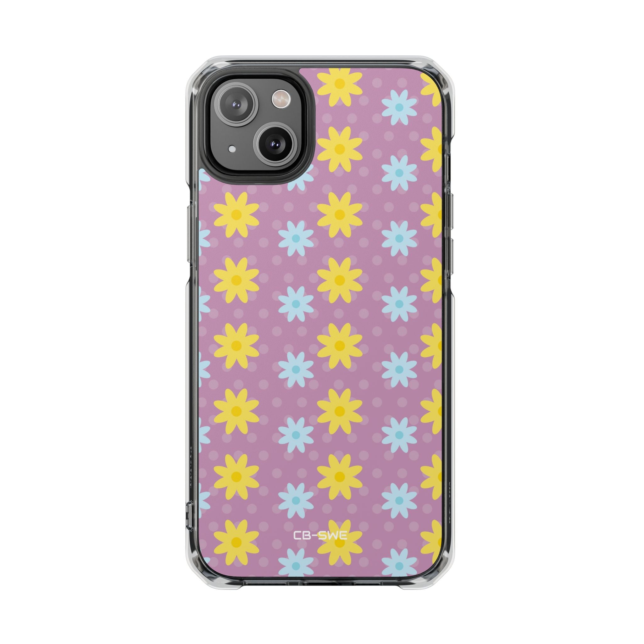 Flower Dots Dance iPhone Case - Impact
