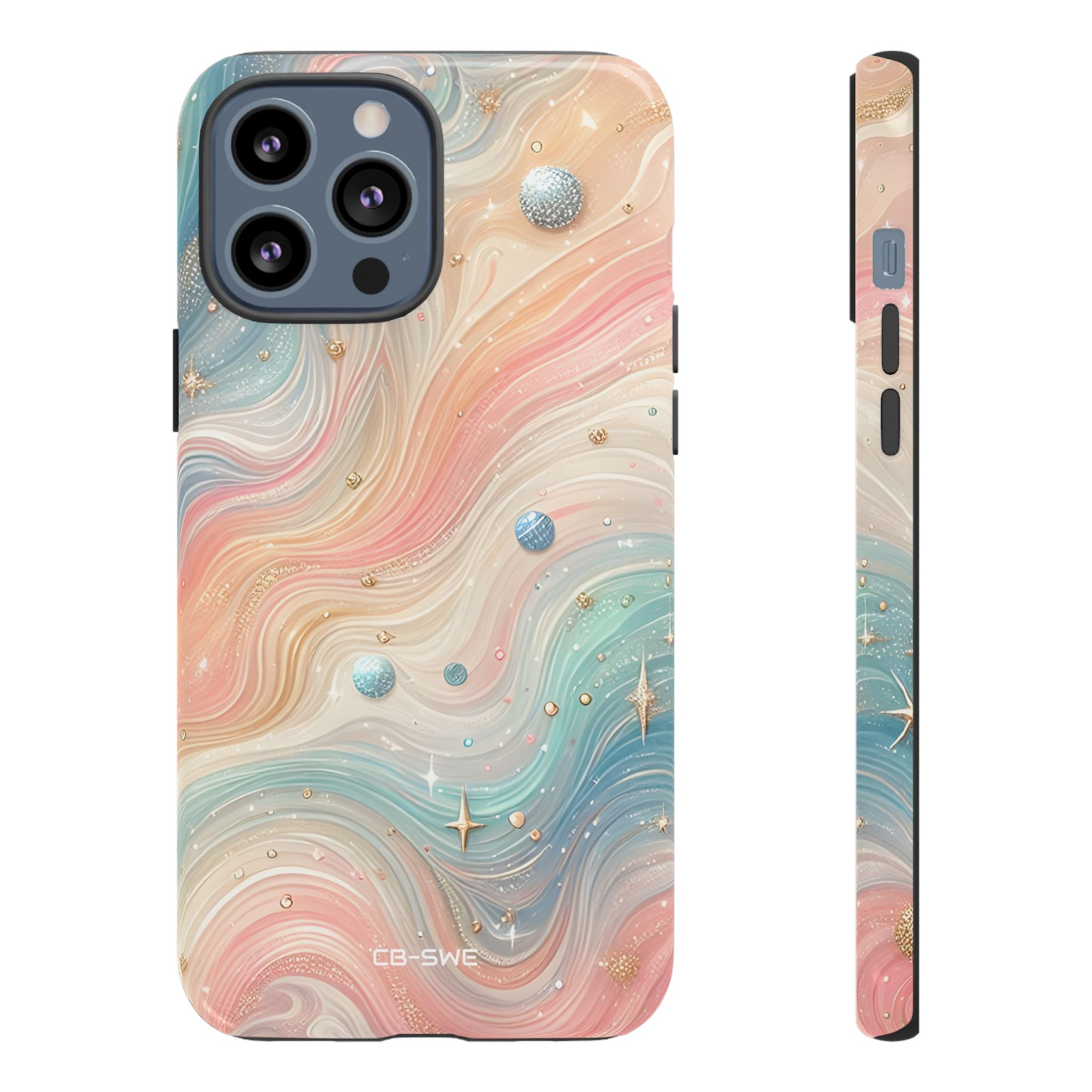 Celestial Waves Dance - iPhone Case