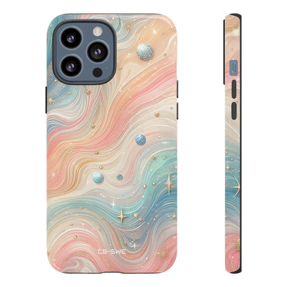 Celestial Waves Dance - iPhone Case